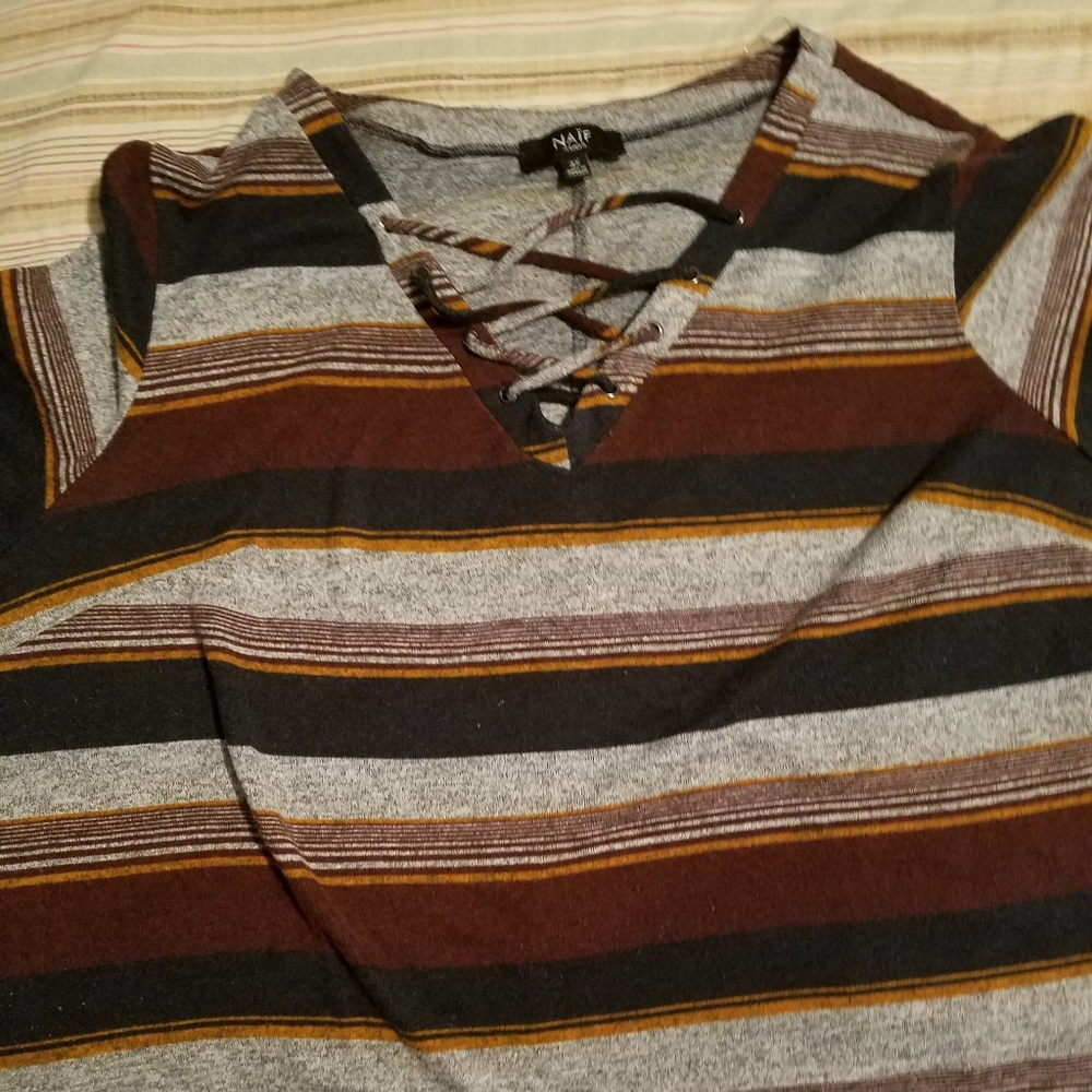 Sweater dress.